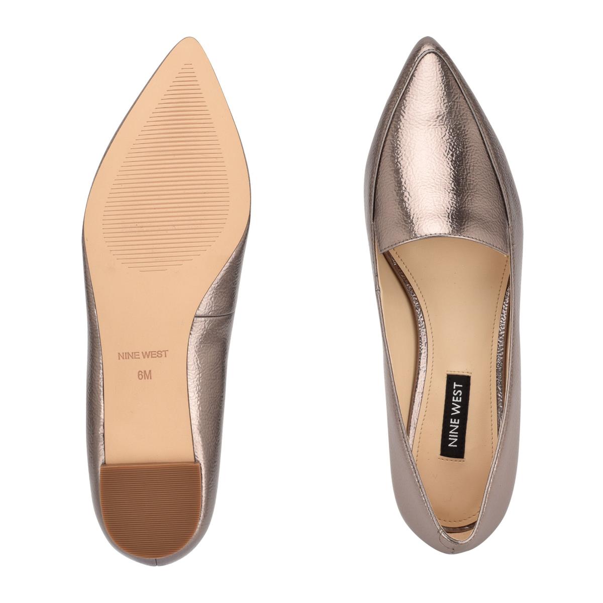 Nine West Abay Smoking Flats Brown | PLMC19584