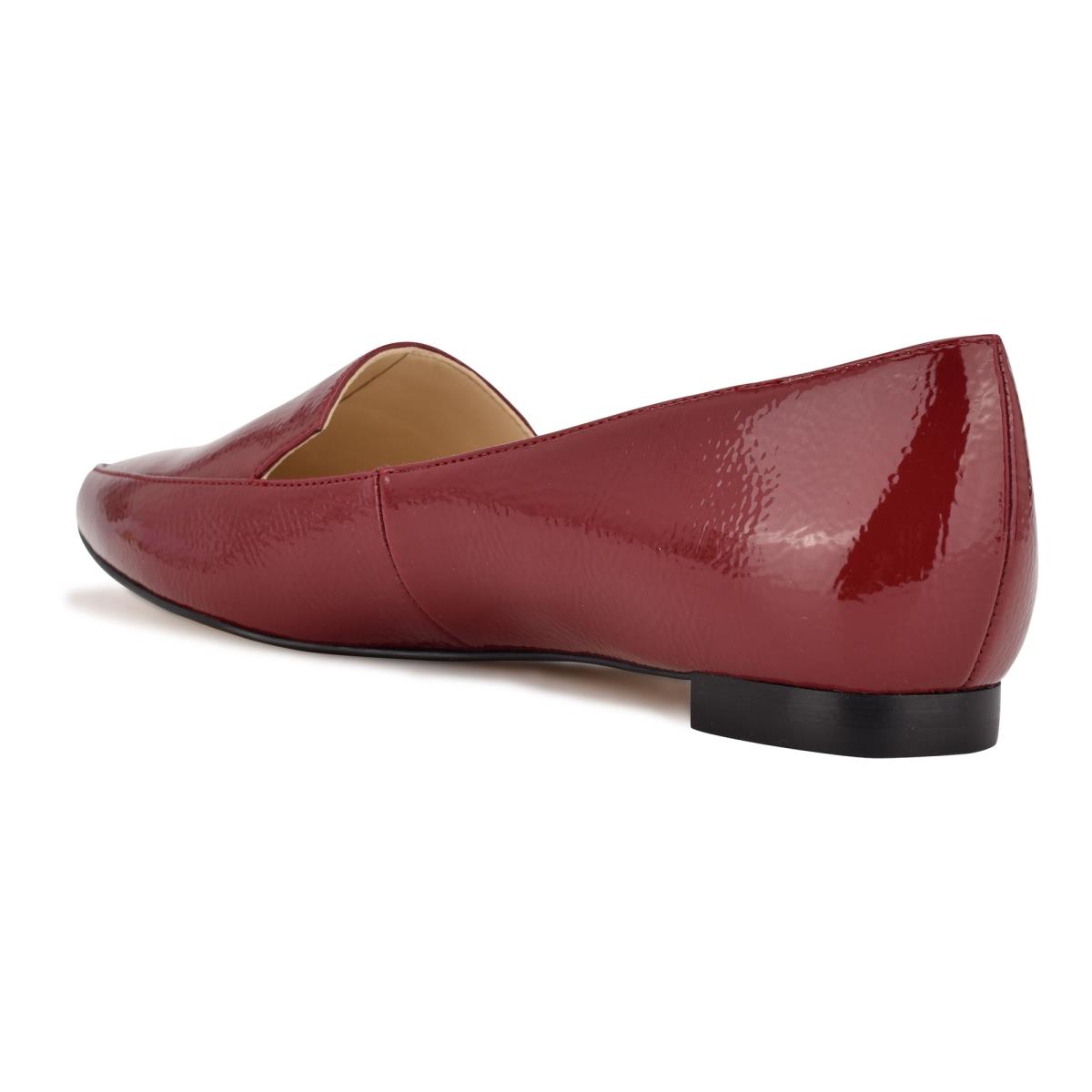 Nine West Abay Smoking Flats Pink | GHNF98640