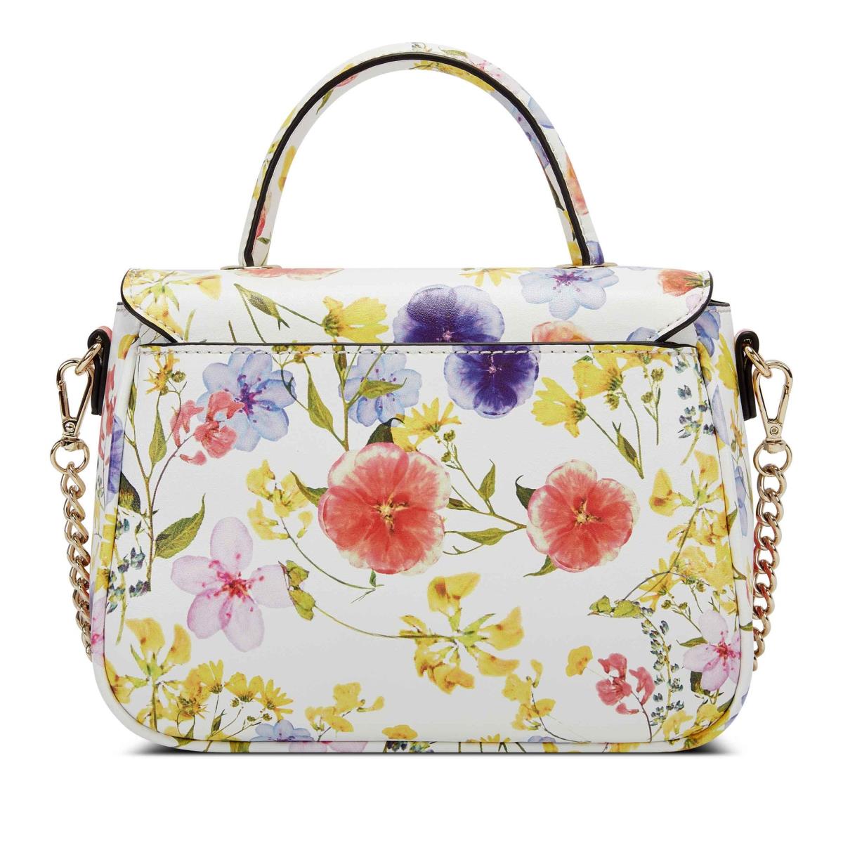 Nine West Addy Mini Top Handle Flap Crossbody Bags Flower | PFKY40732