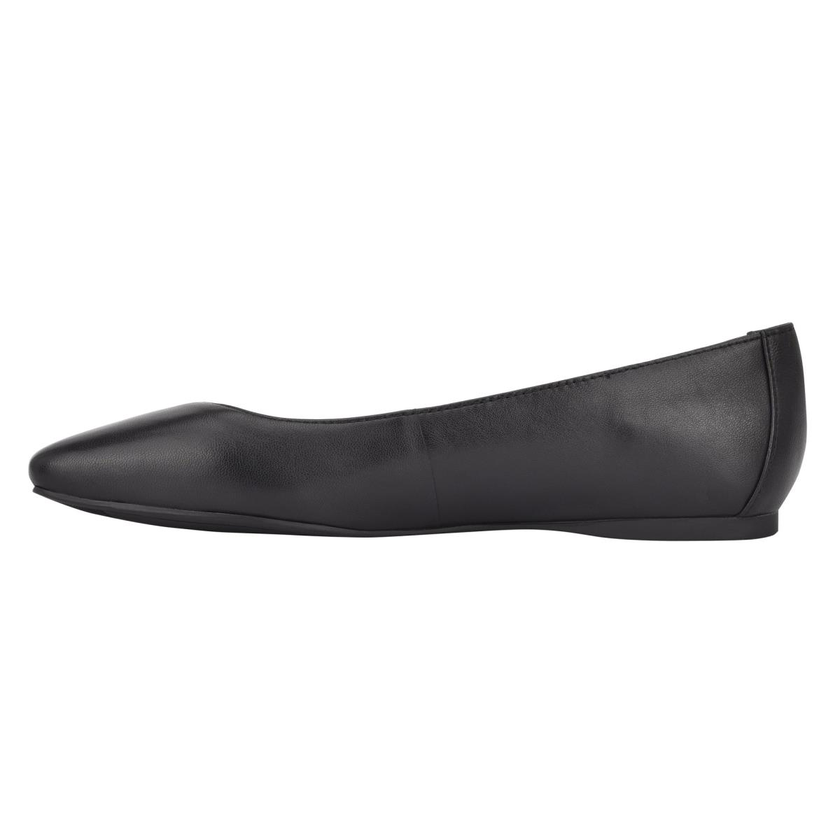 Nine West Alena Square-Toe Flats Black | TEUV73025