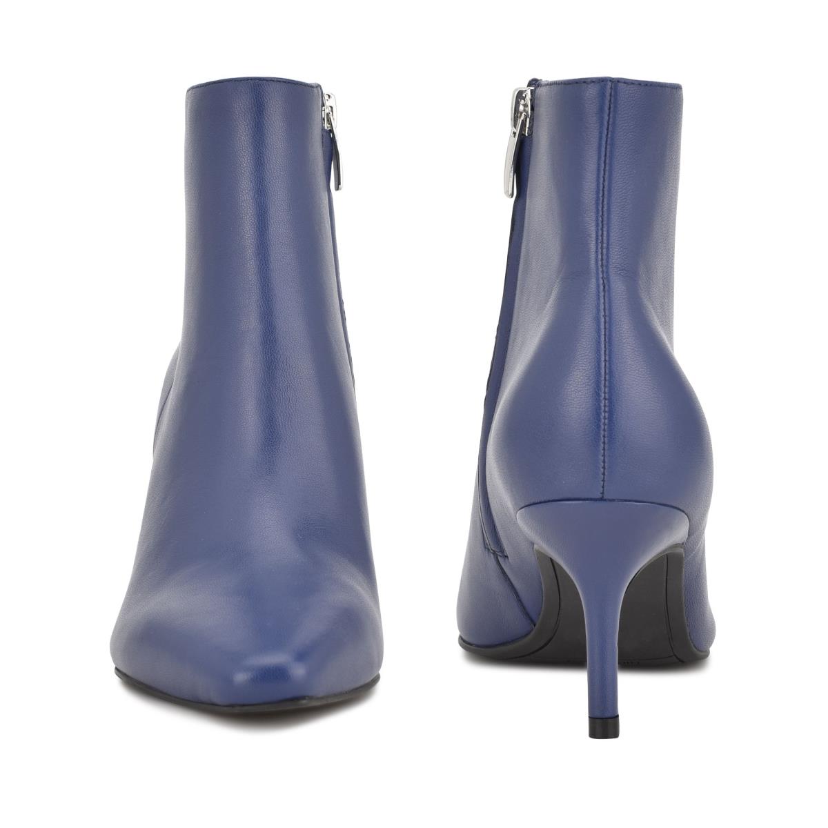 Nine West Ari Dress Booties Blue | WTVL35609