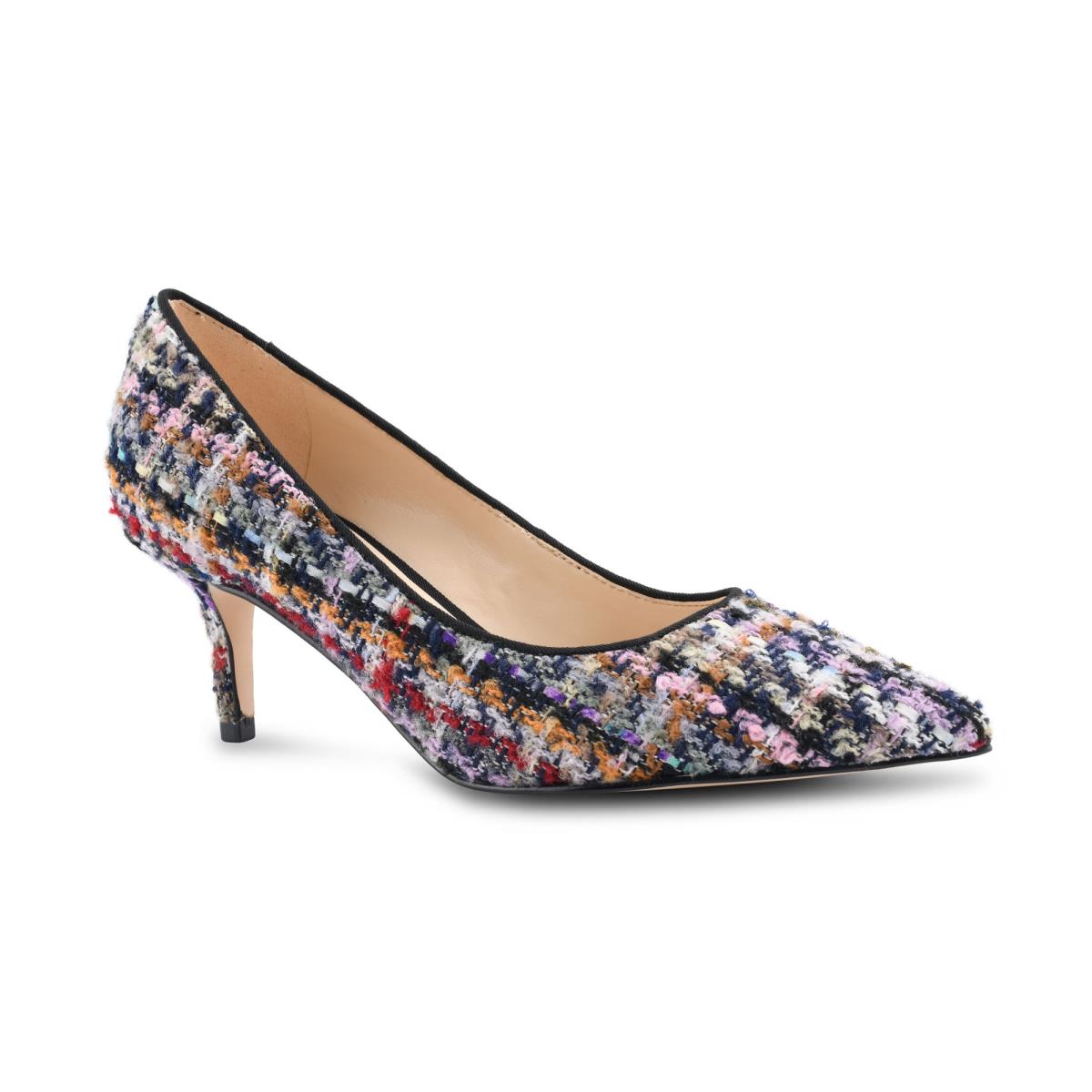 Nine West Arlene Pointy Toe Pumps Blue / Multicolor | JHBR27890