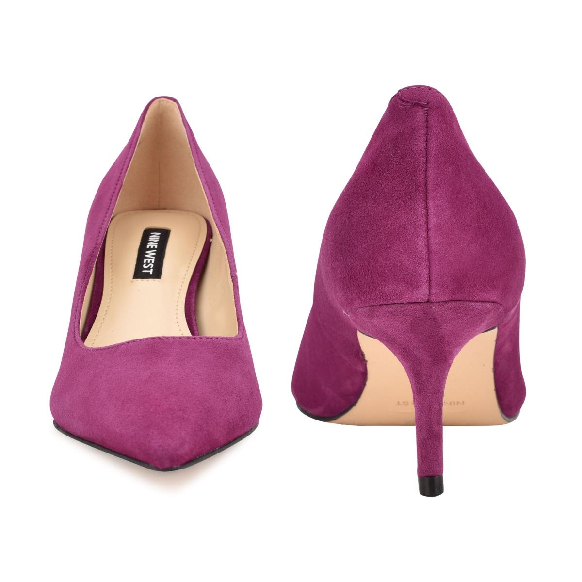 Nine West Arlene Pointy Toe Pumps Purple | TFQM10237