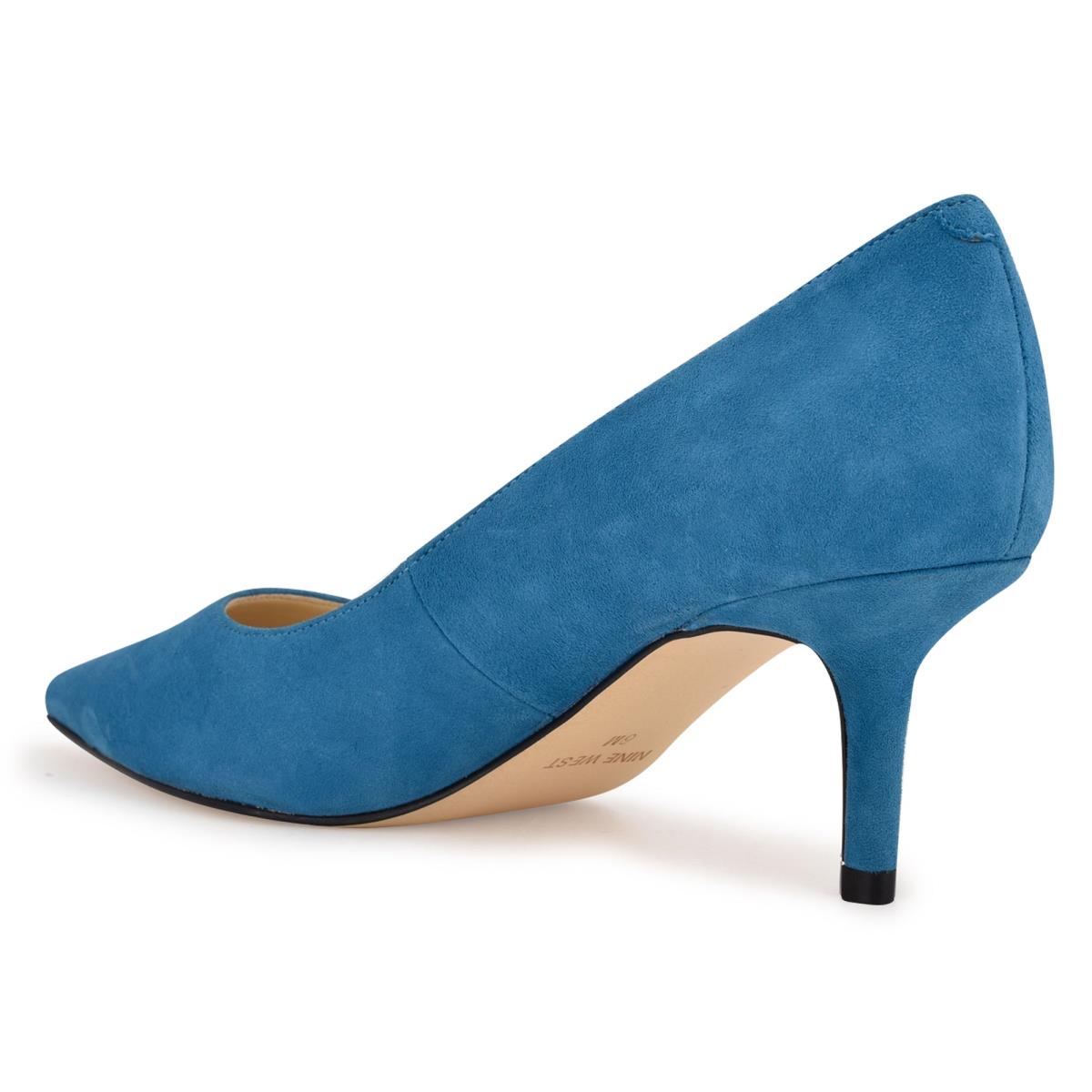 Nine West Arlene Pointy Toe Pumps Turquoise | SXJG35486