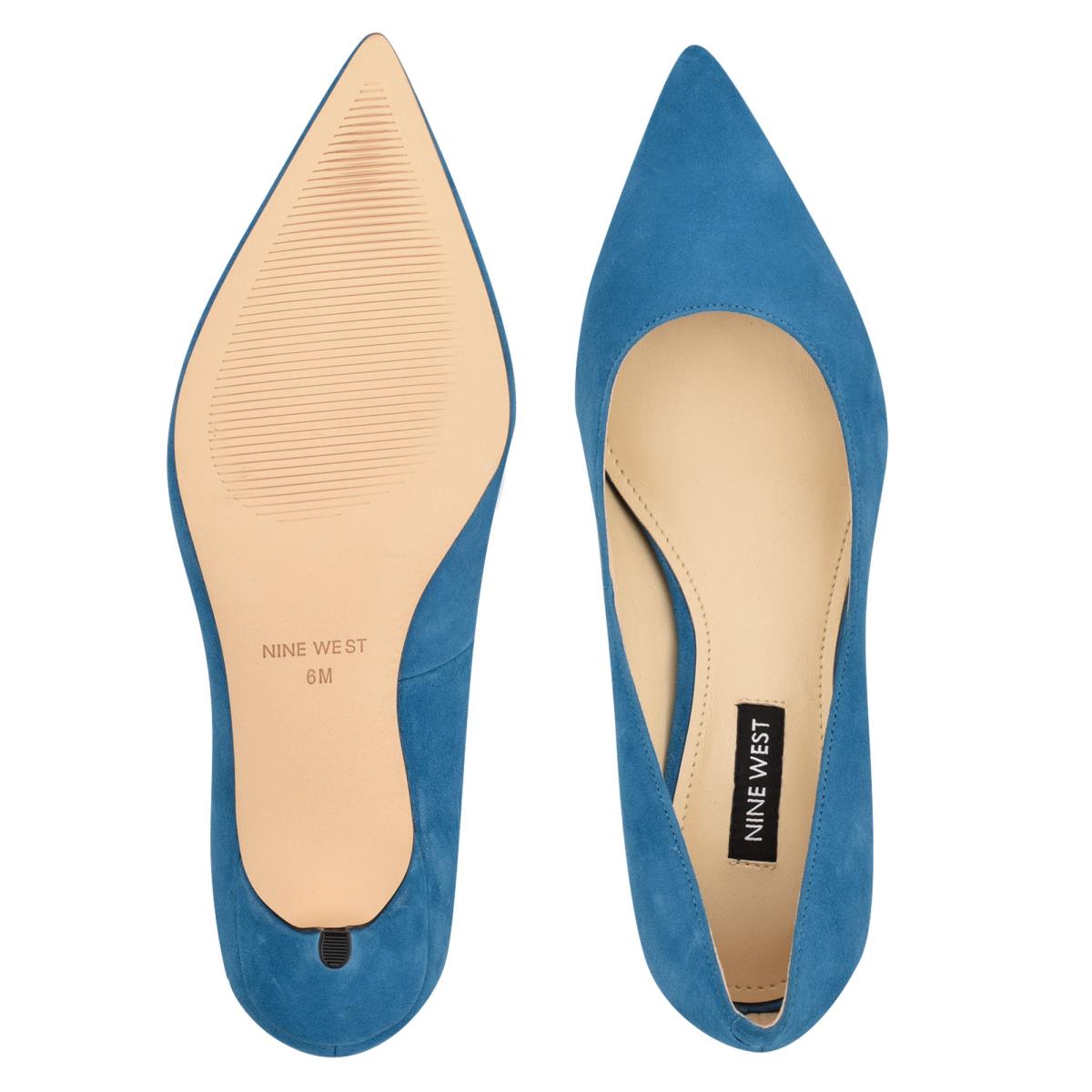 Nine West Arlene Pointy Toe Pumps Turquoise | SXJG35486