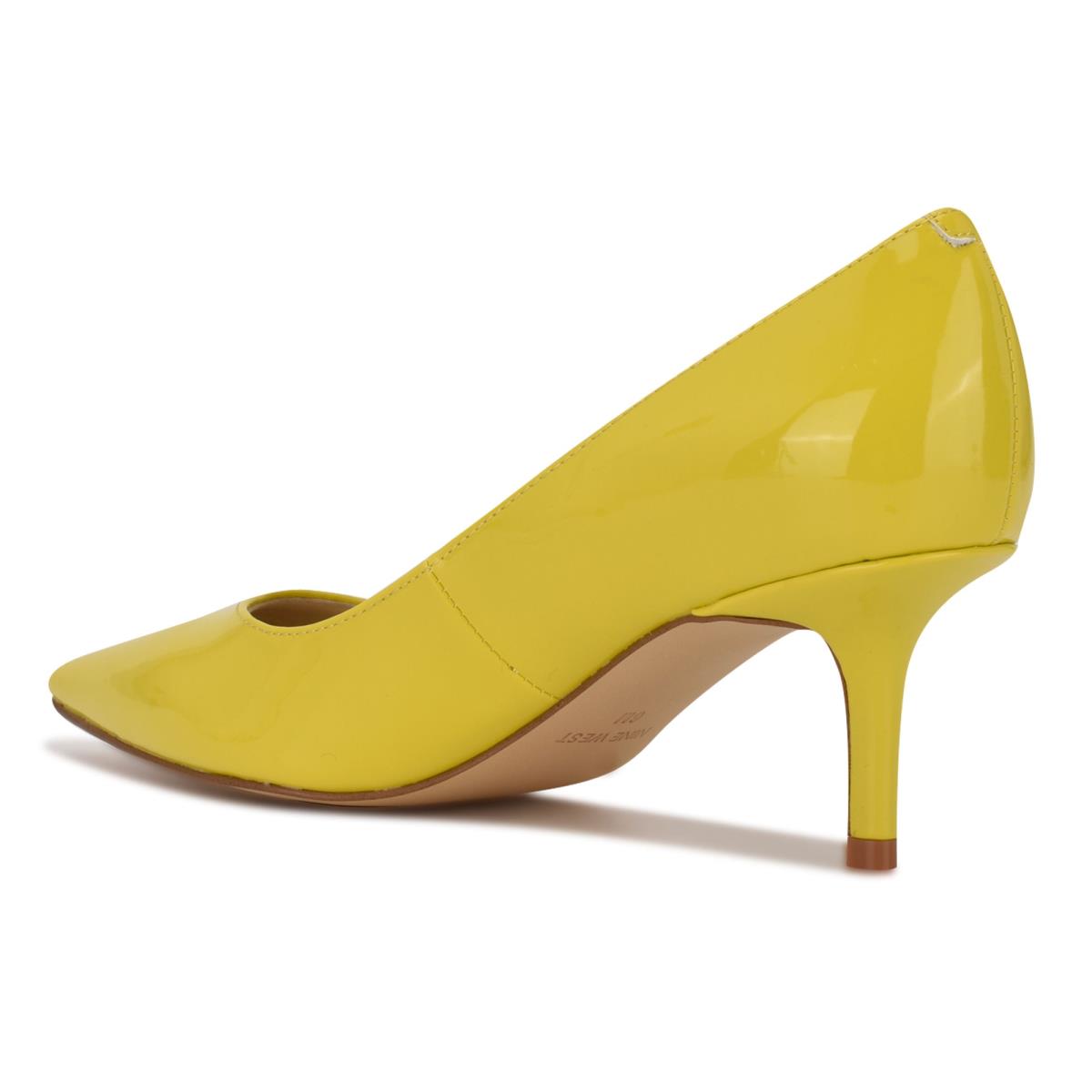 Nine West Arlene Pointy Toe Pumps Yellow | EIGB70356