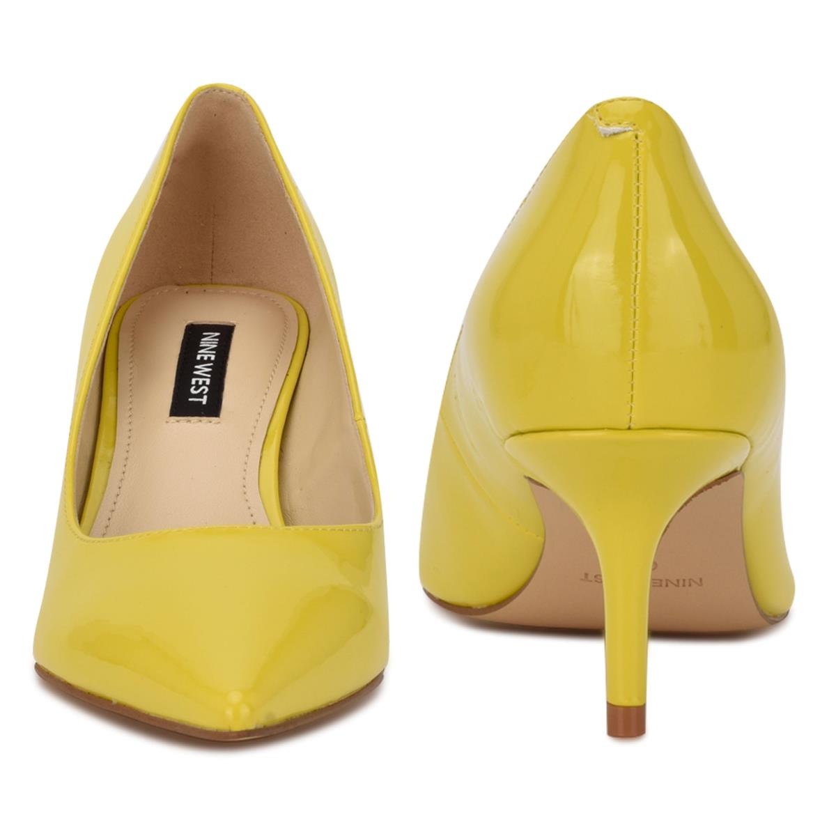 Nine West Arlene Pointy Toe Pumps Yellow | EIGB70356