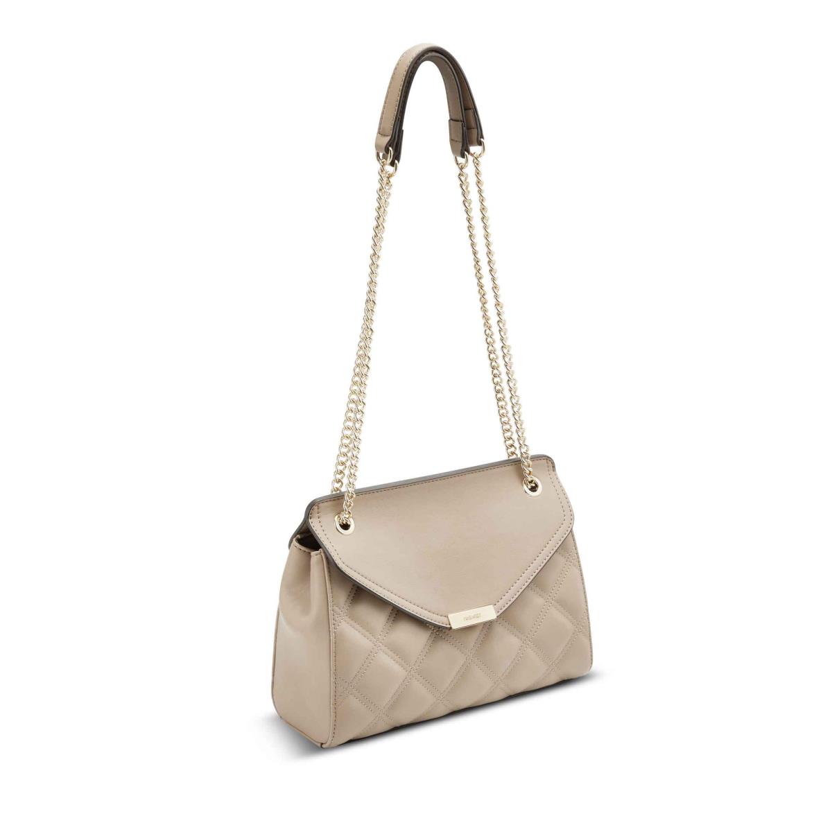 Nine West Ava Convertible Xbody Flap Crossbody Bags Beige | QRUB84251