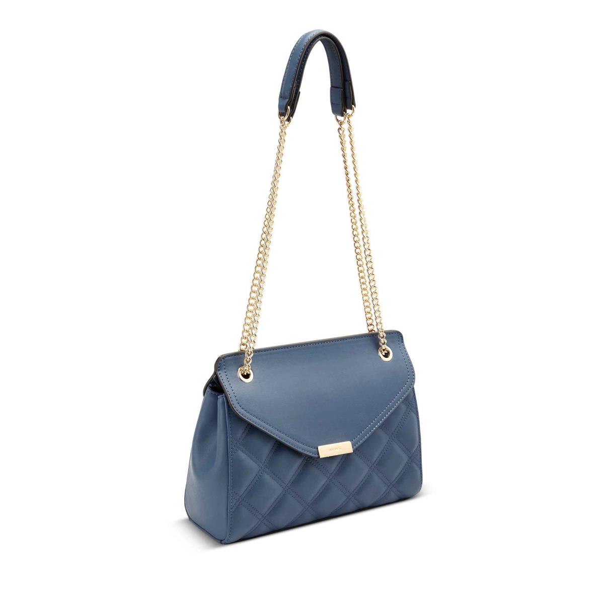 Nine West Ava Convertible Xbody Flap Crossbody Bags Blue | YVFJ79068