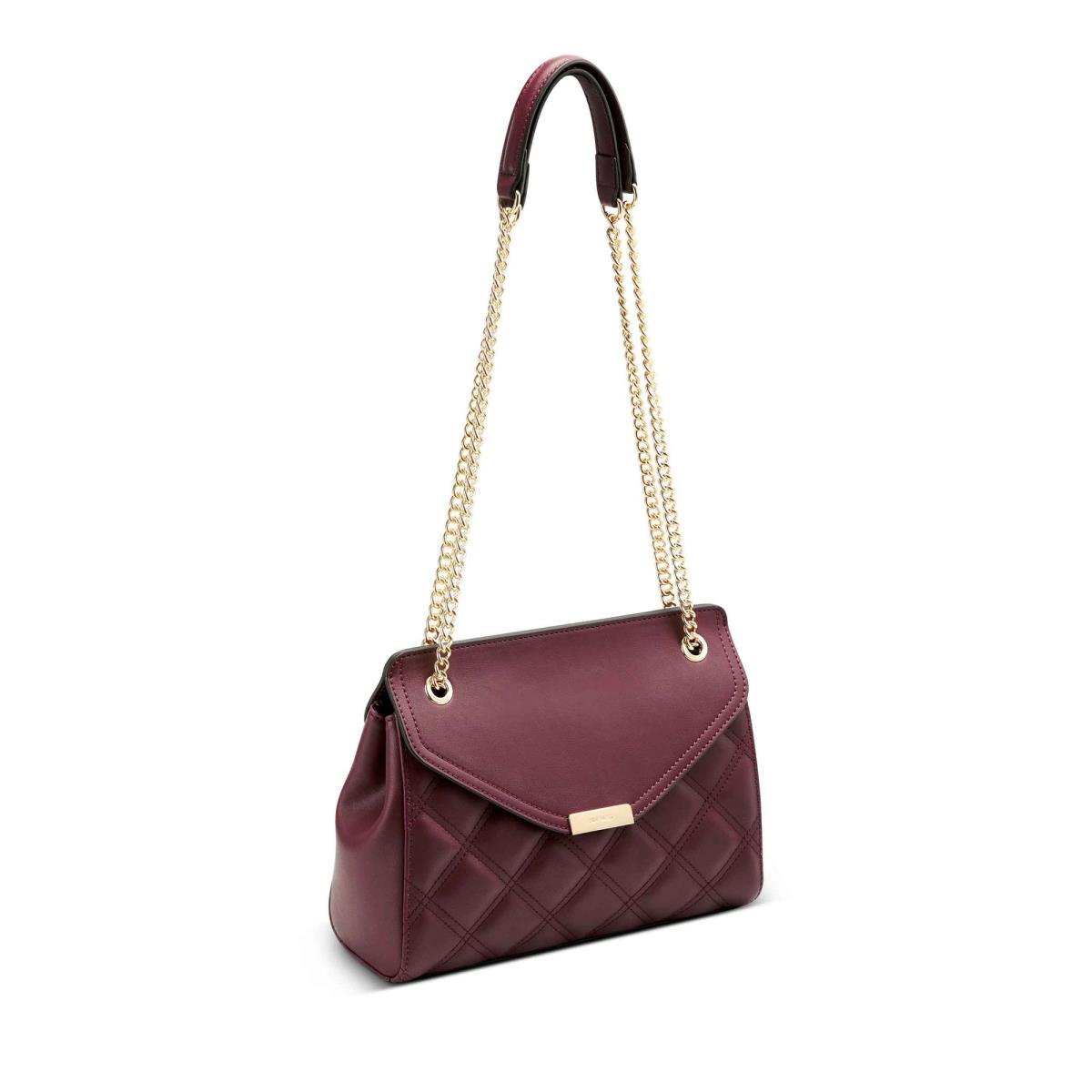 Nine West Ava Convertible Xbody Flap Crossbody Bags Claret | ZDWE61780