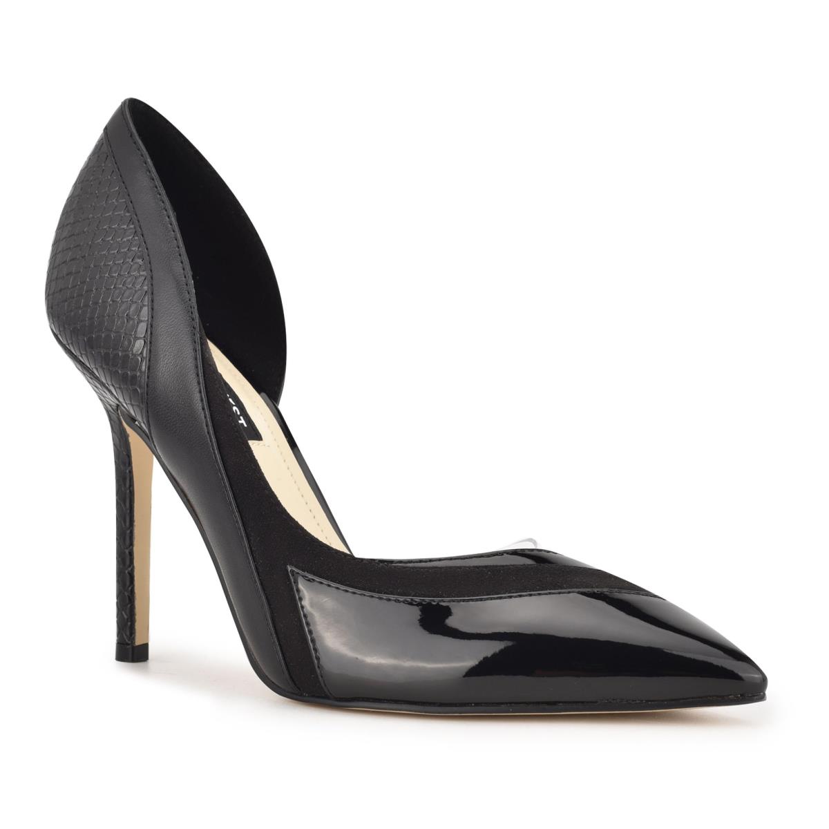 Nine West Behave Pointy Toe Pumps Black | CBWA43759