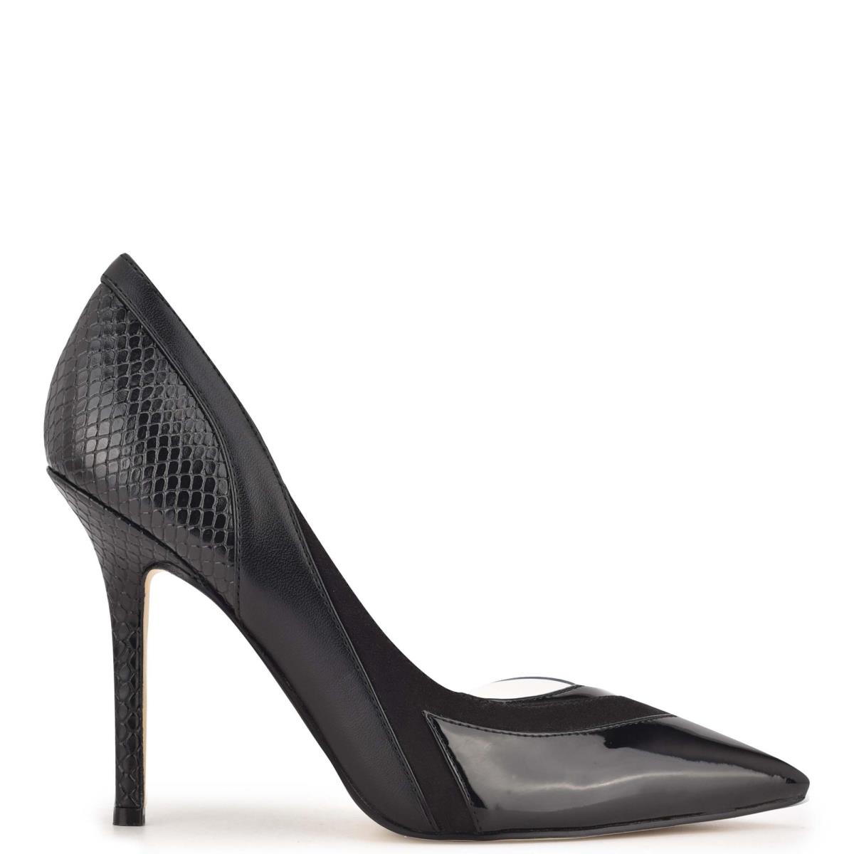 Nine West Behave Pointy Toe Pumps Black | CBWA43759