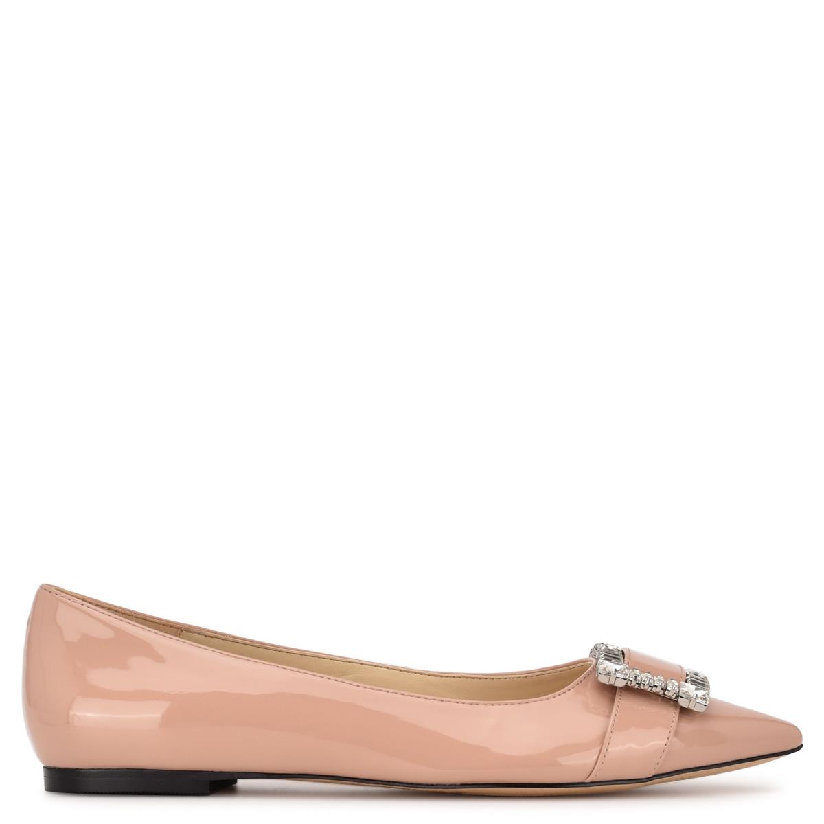 Nine West Behold Dress Ballet Flats Light Beige | WNZI93148