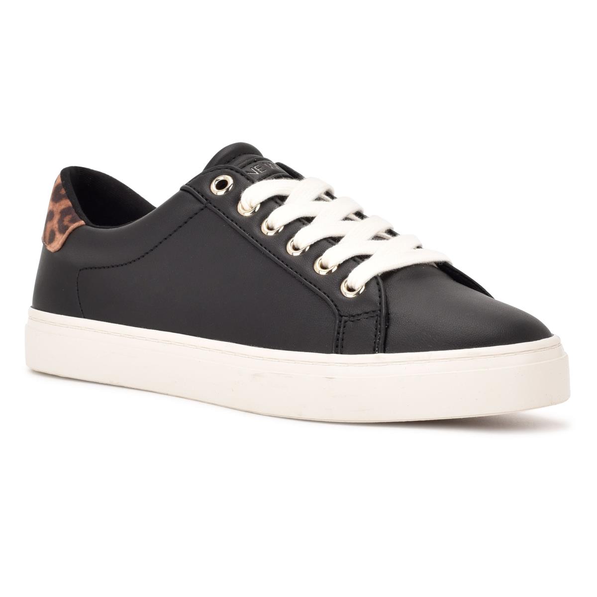 Nine West Best Casual Sneakers Black / Leopard | IJTL75318