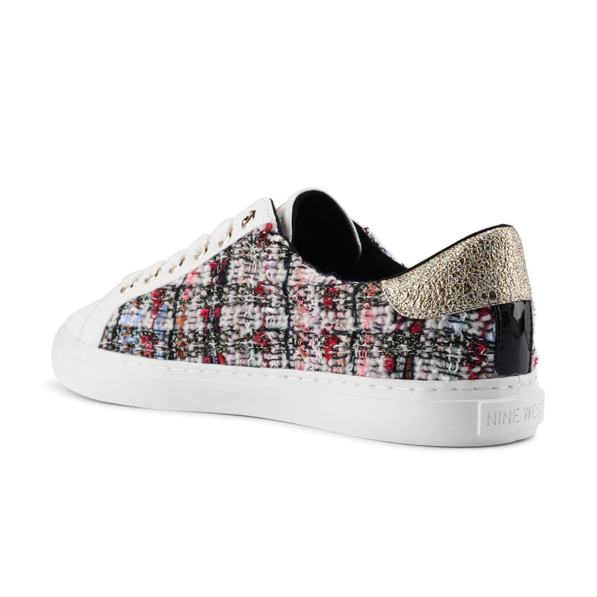 Nine West Best Casual Sneakers Black / Multicolor | BRPI58619