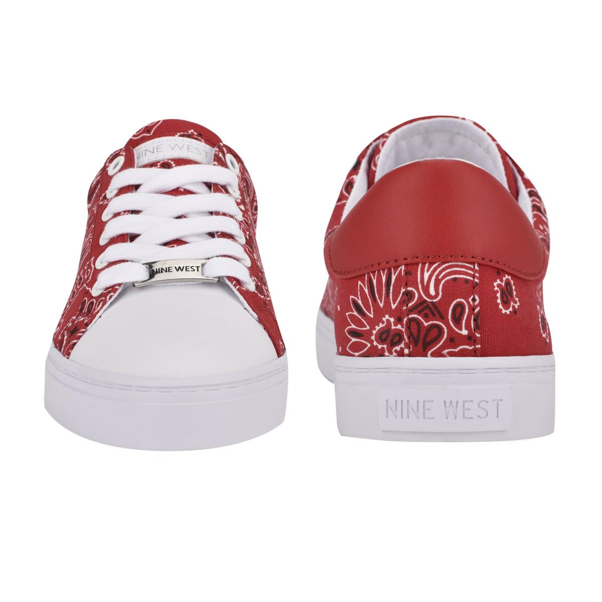 Nine West Best Casual Sneakers Red | YQRA08367