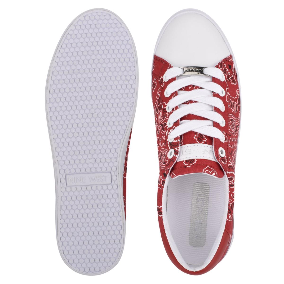 Nine West Best Casual Sneakers Red | YQRA08367