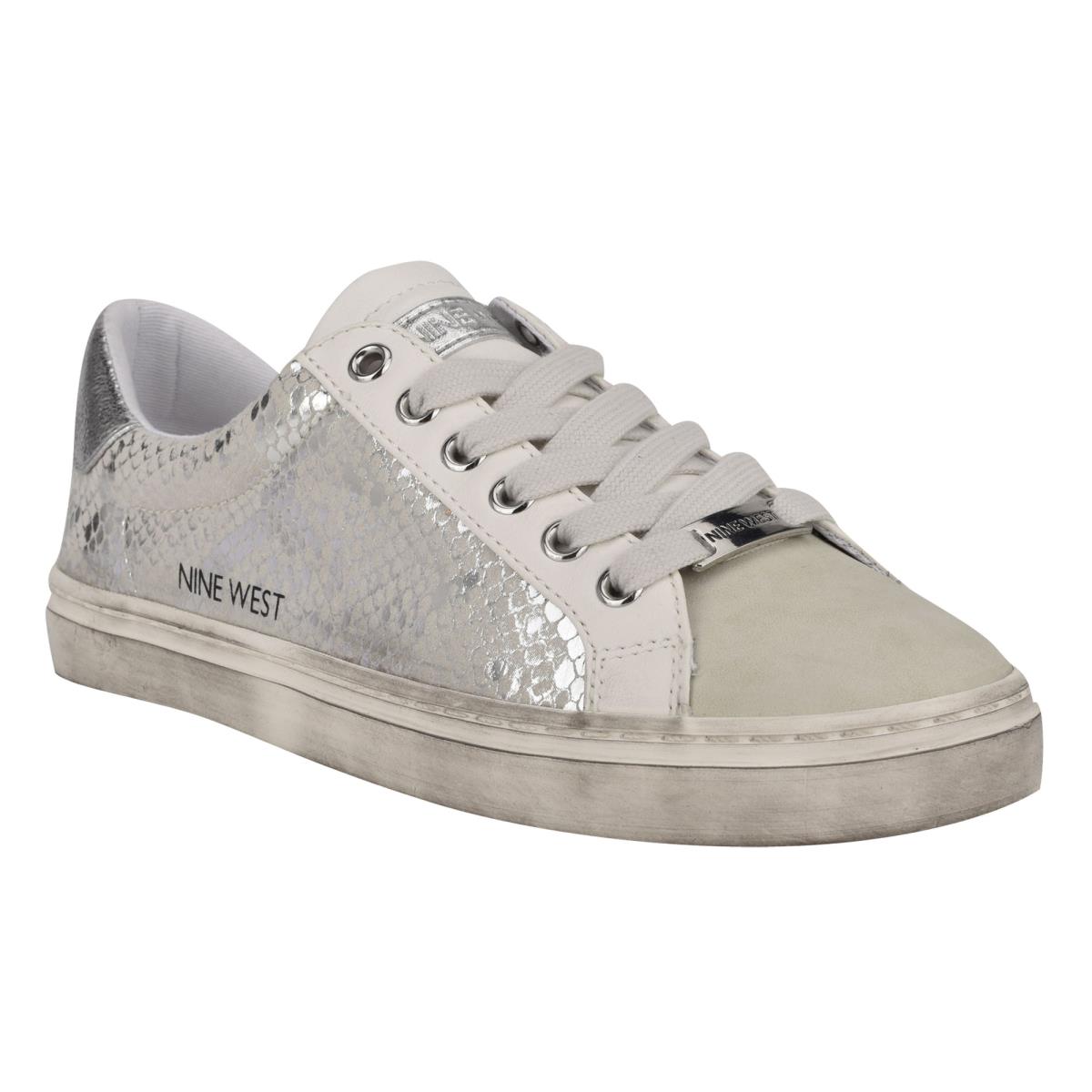 Nine West Best Casual Sneakers Silver | QWSJ40821