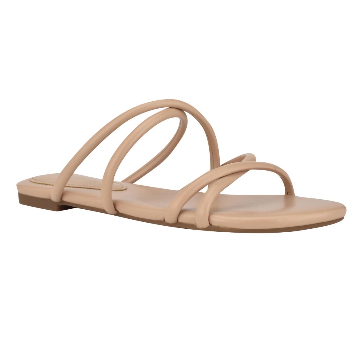 Nine West Beva Flat Slide Sandals Pink | PVNU09751