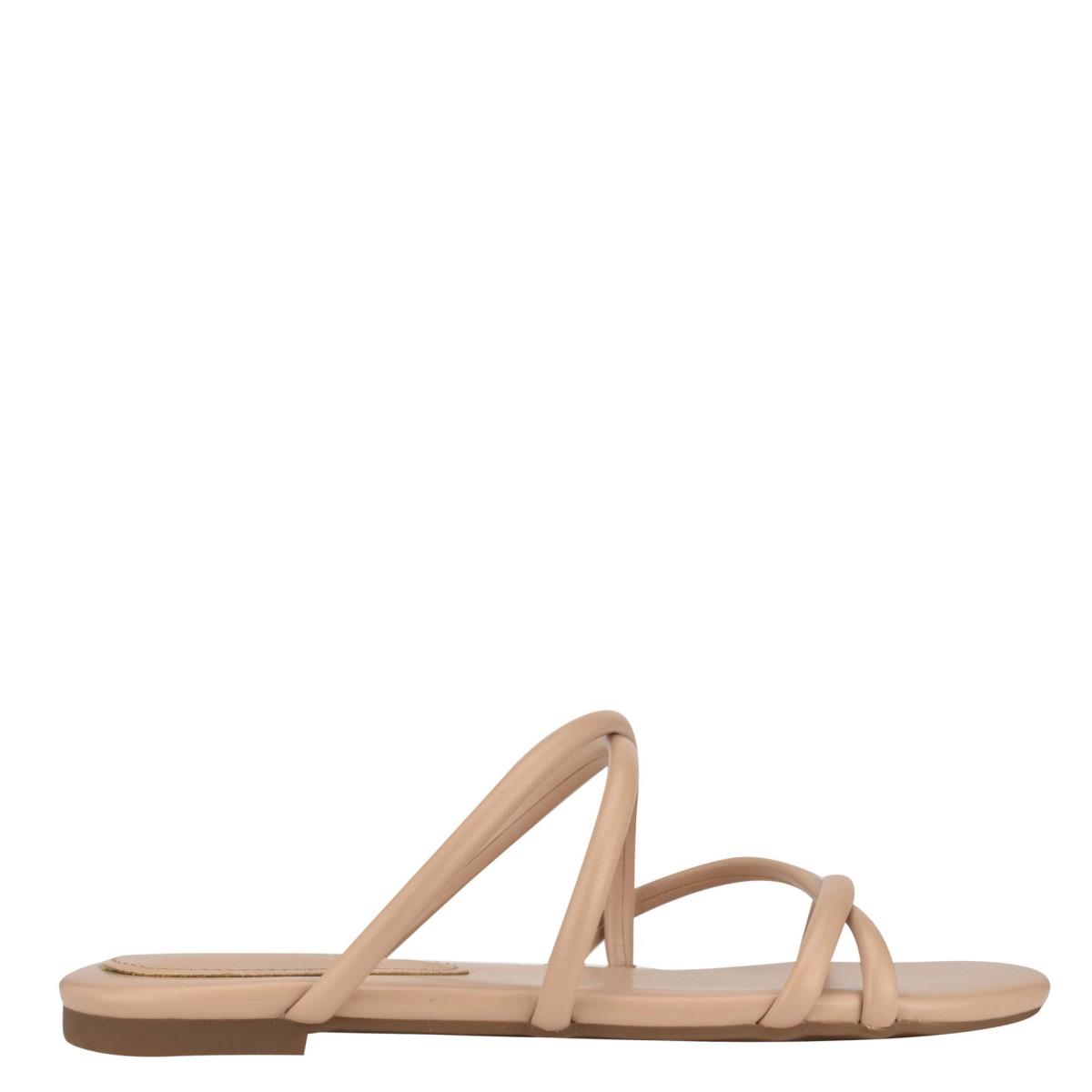 Nine West Beva Flat Slide Sandals Pink | PVNU09751