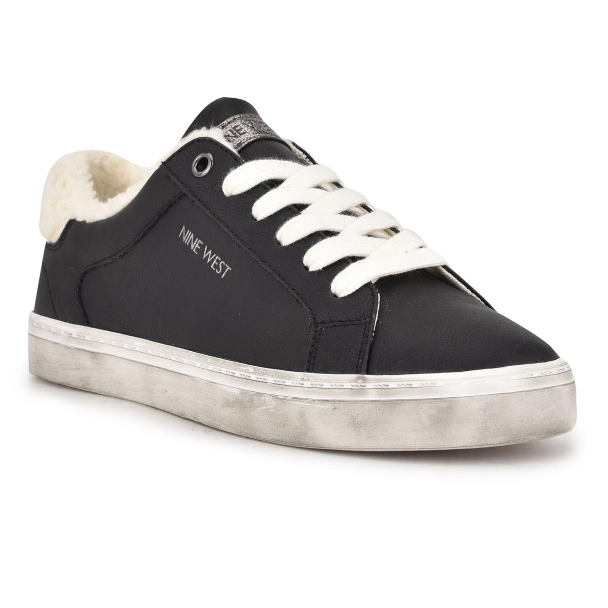 Nine West Bribe Casual Sneakers Black | UZXM56023