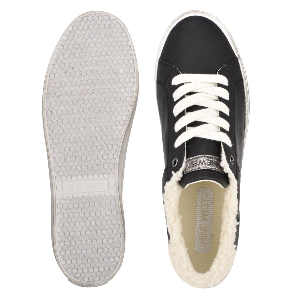 Nine West Bribe Casual Sneakers Black | UZXM56023