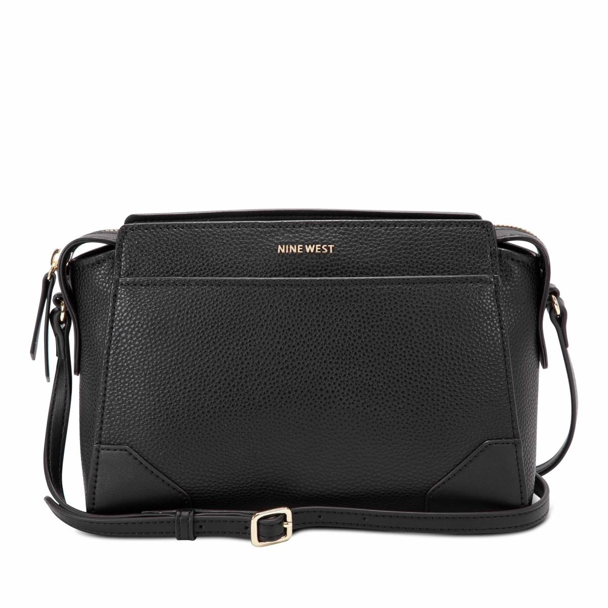 Nine West Brooklyn Jet Set Crossbody Bags Black | VWYG98013