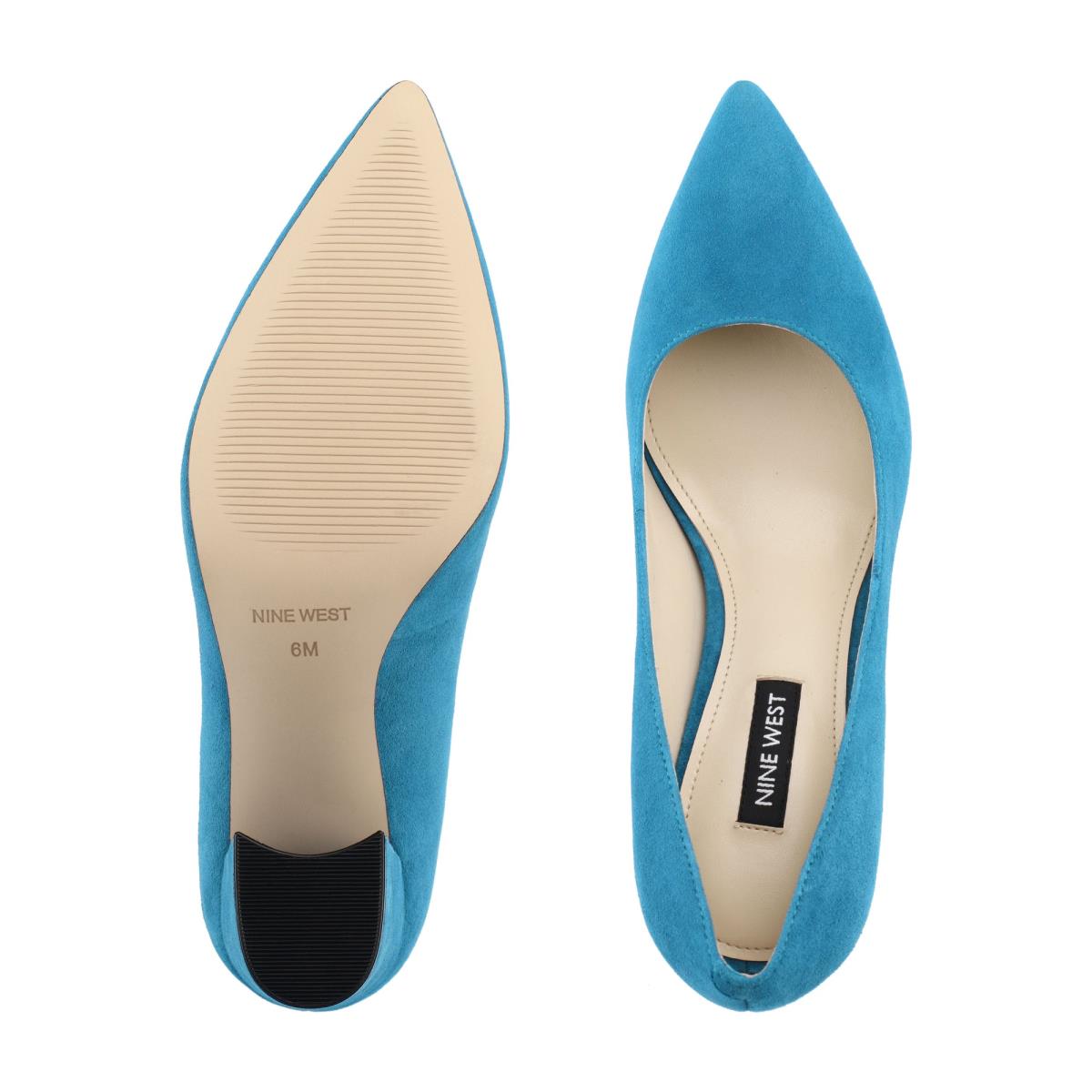 Nine West Cara Dress Pumps Turquoise | KDMZ68154