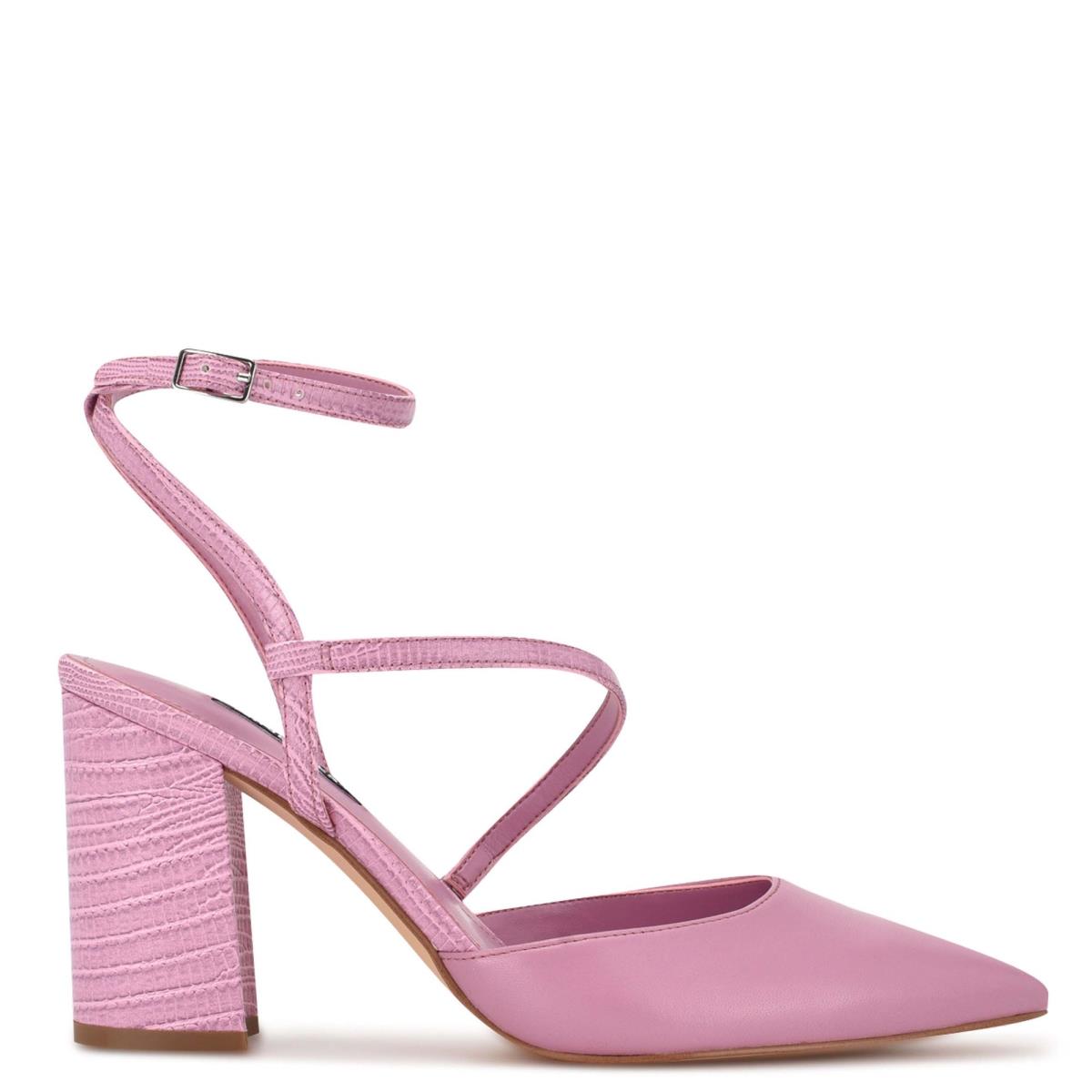 Nine West Collette Dress Pumps Purple Pink | OHWE58069