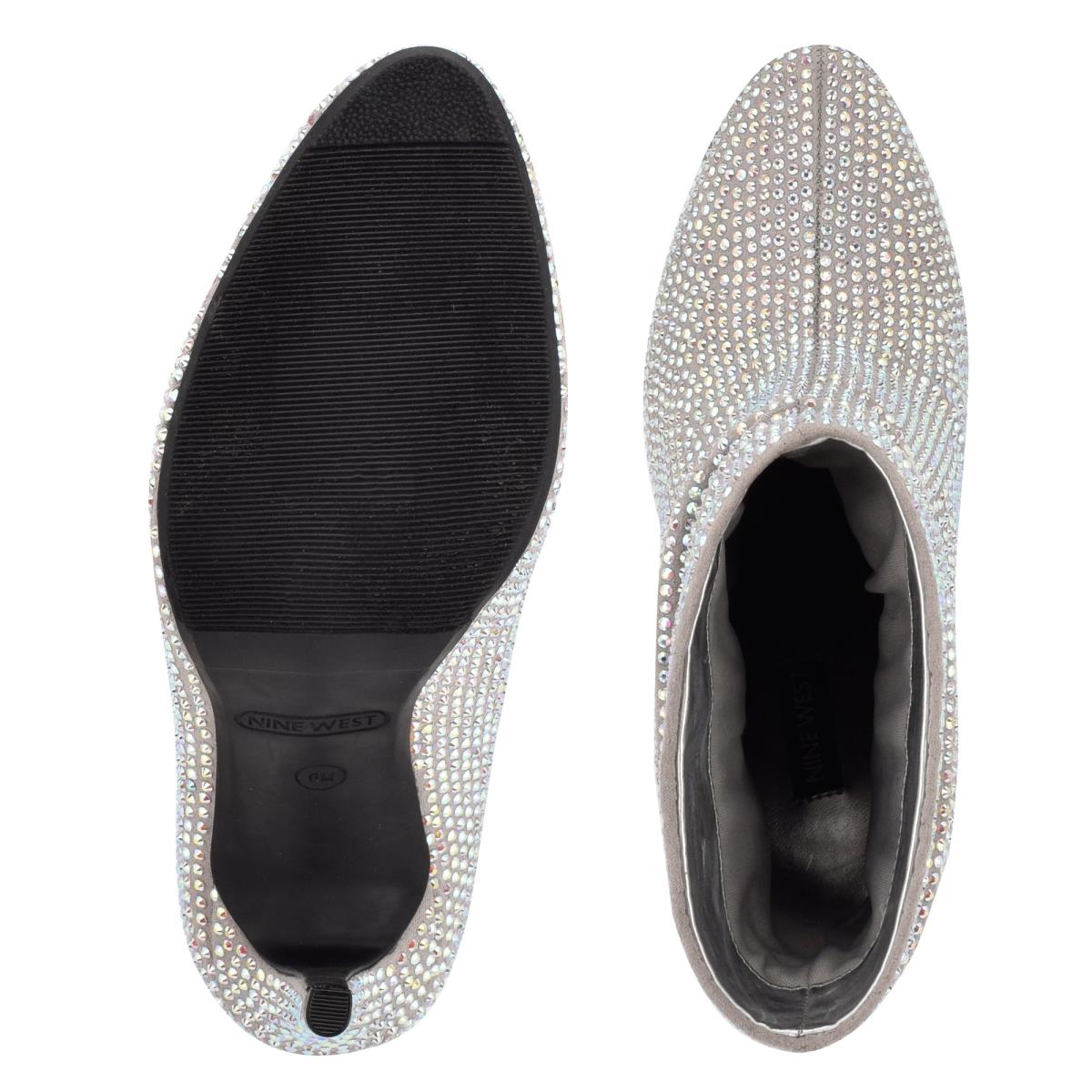 Nine West Dazzle Dress Booties Grey | OMEP29743