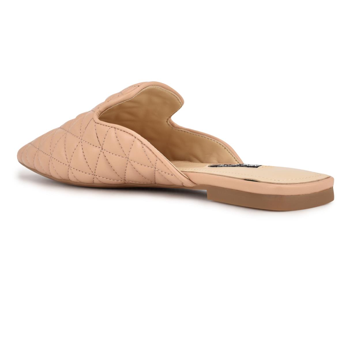 Nine West Diamond Flat Mules Pink | BHFV73980