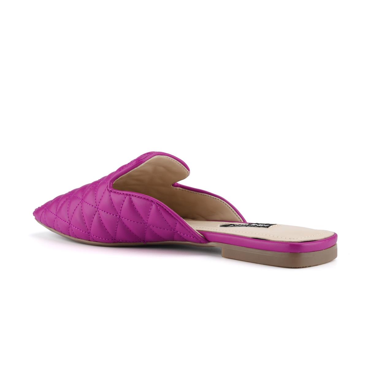 Nine West Diamond Flat Mules Pink | OSAH65012