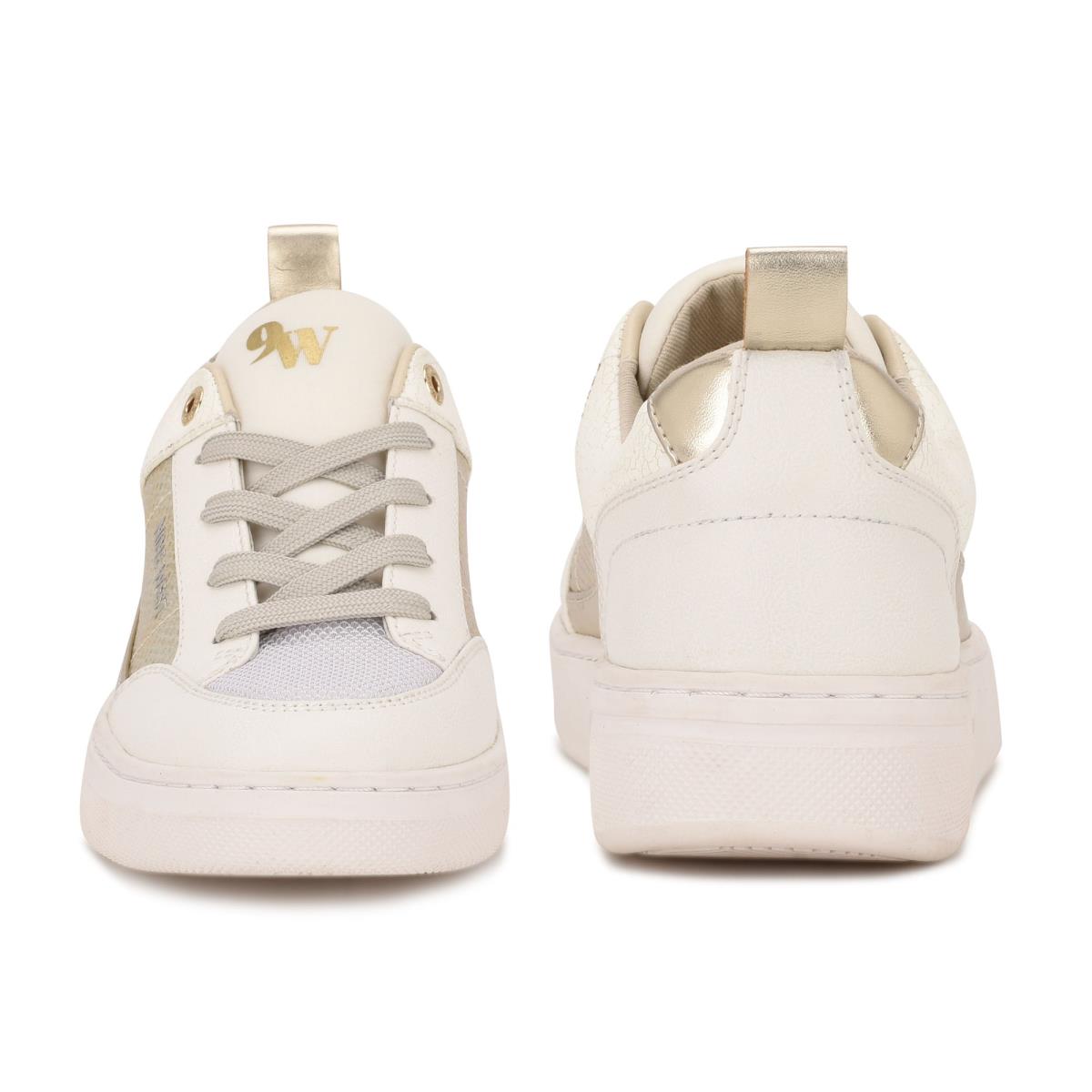 Nine West Elevate Sneakers Sneakers Cream | AETD63275