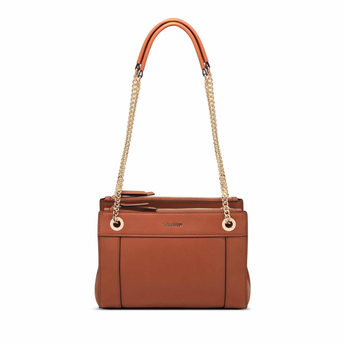 Nine West Ellie A List Crossbody Bags Brown | FLHQ49328