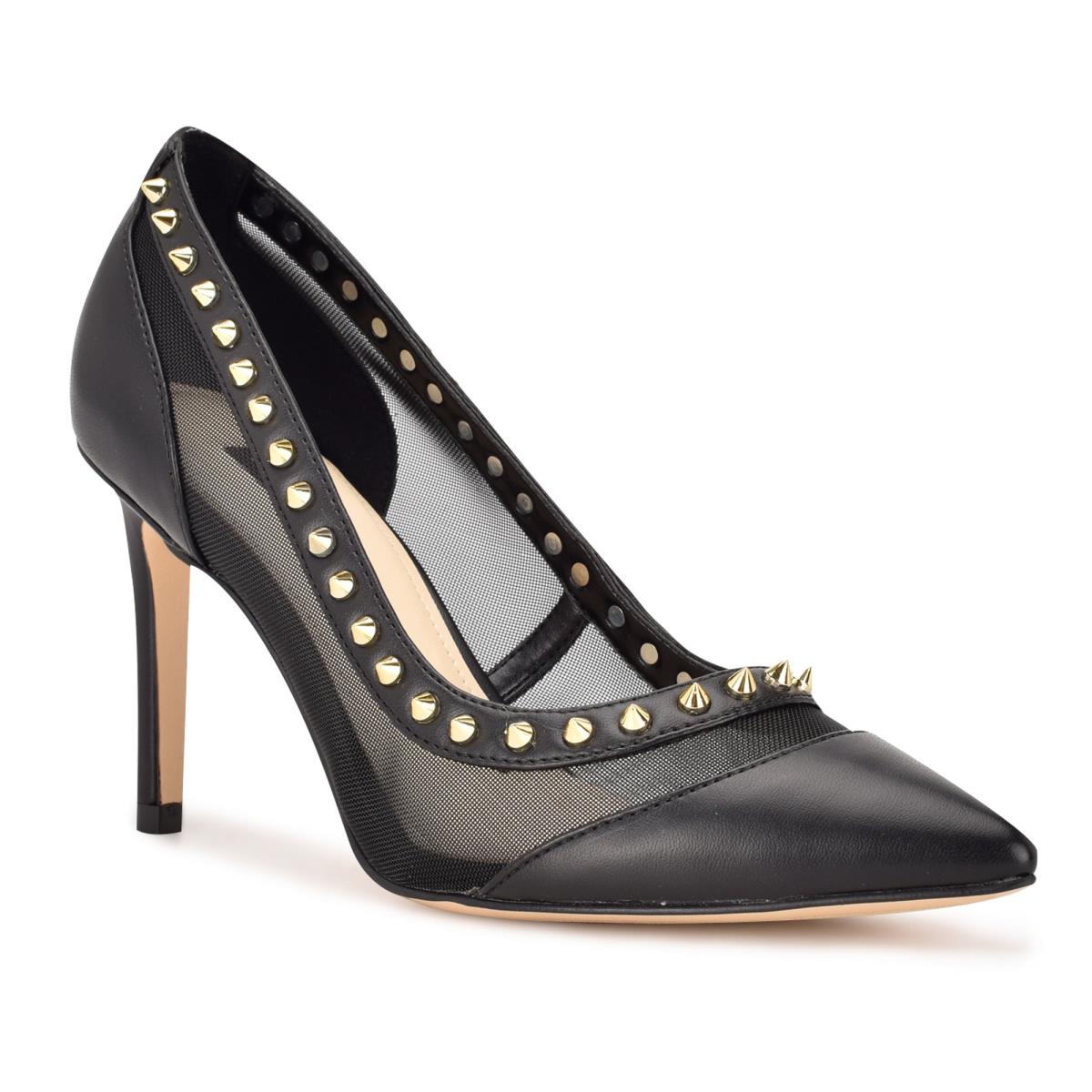 Nine West Erian Pointy Toe Pumps Black | KLMA65173