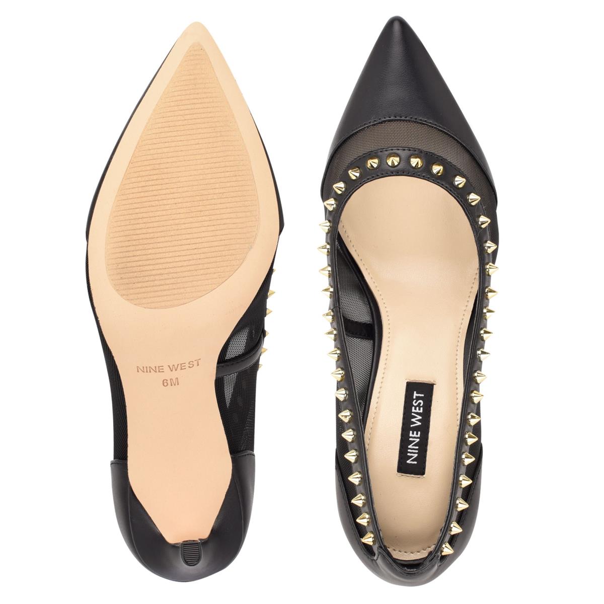 Nine West Erian Pointy Toe Pumps Black | KLMA65173