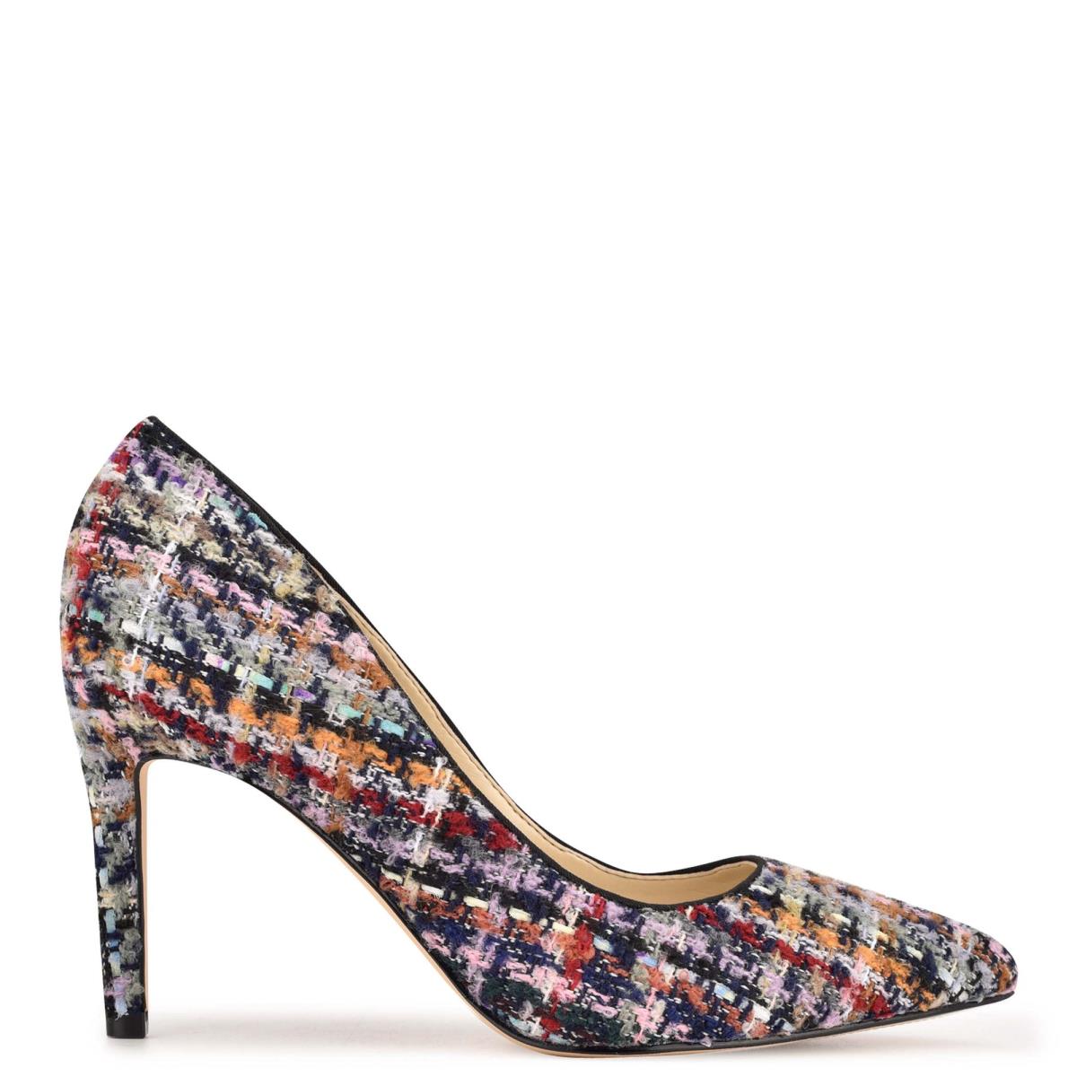 Nine West Ezra Pointy Toe Pumps Multicolor | UBZF38519