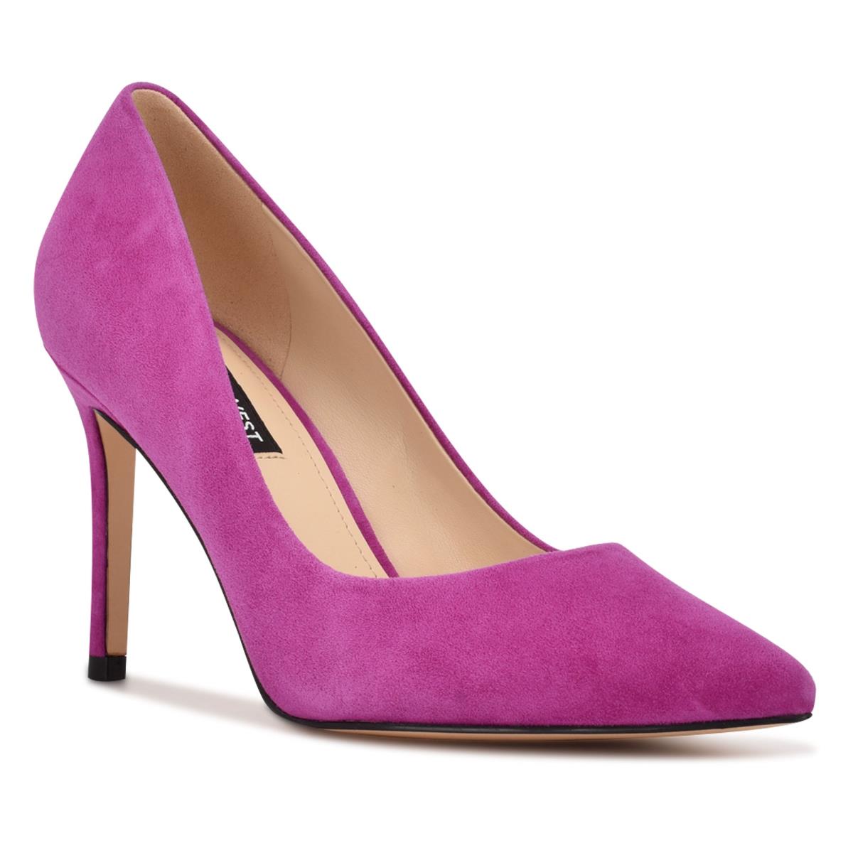 Nine West Ezra Pointy Toe Pumps Purple | GFLP13890