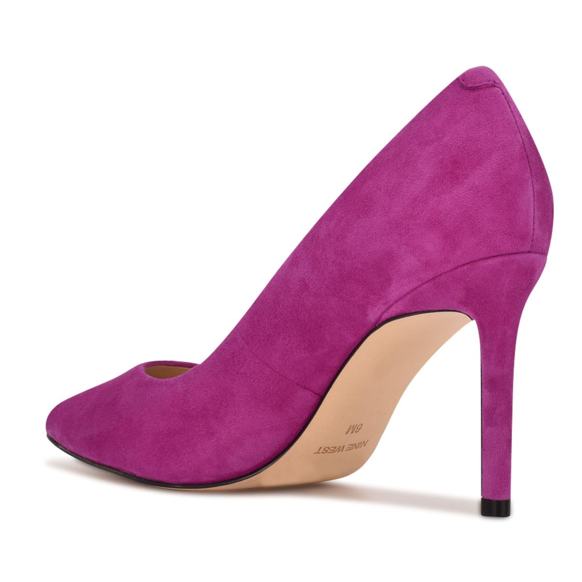 Nine West Ezra Pointy Toe Pumps Purple | GFLP13890