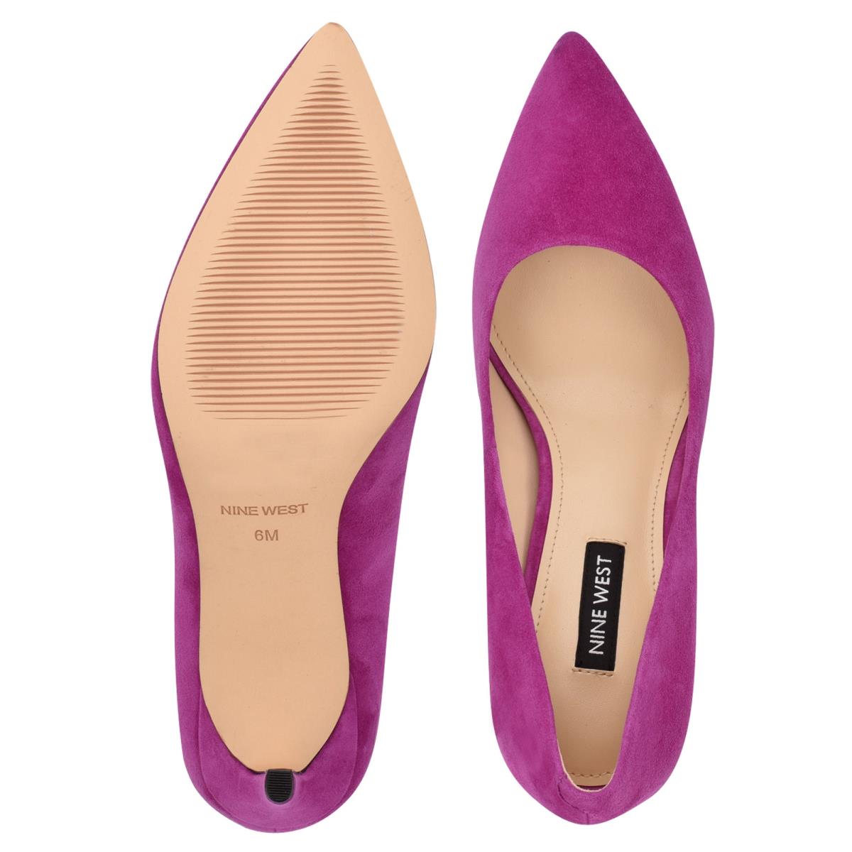 Nine West Ezra Pointy Toe Pumps Purple | GFLP13890