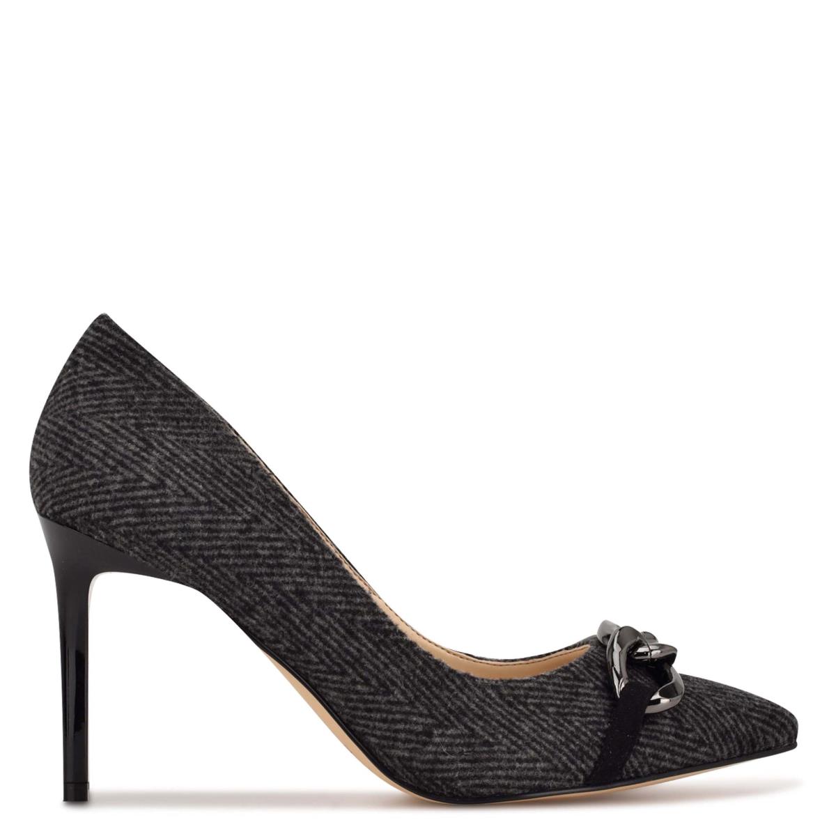 Nine West Ezzie Pointy Toe Pumps Grey | NGQJ36840