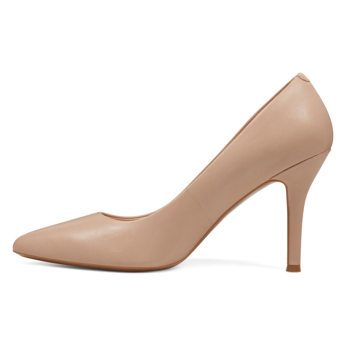 Nine West Fifth 9x9 Pointy Toe Pumps Beige | IDPG87520