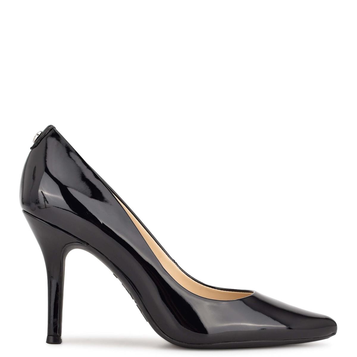 Nine West Fifth 9x9 Pointy Toe Pumps Black | VAMR08649