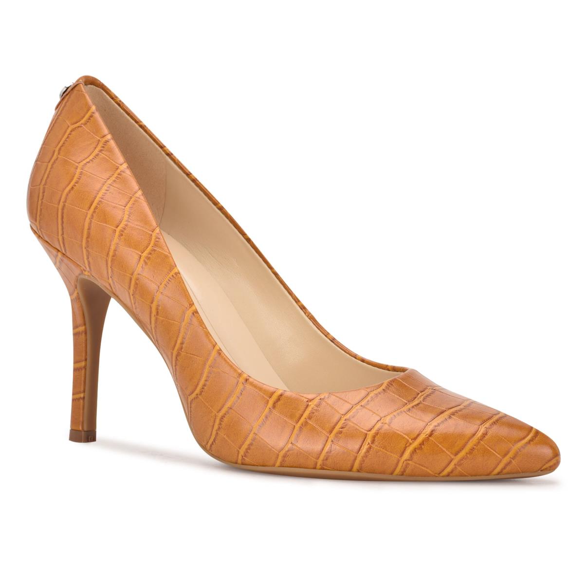 Nine West Fifth 9x9 Pointy Toe Pumps Mustard | AJLF09167