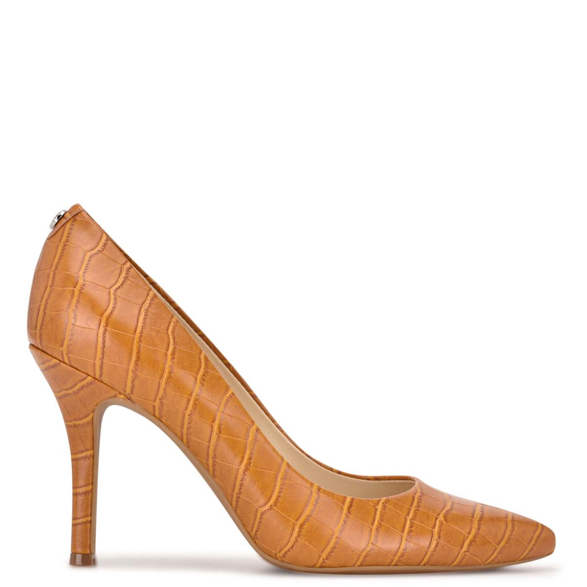 Nine West Fifth 9x9 Pointy Toe Pumps Mustard | AJLF09167