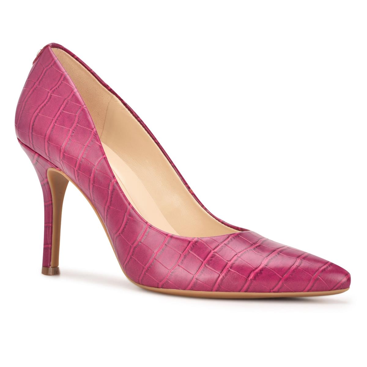 Nine West Fifth 9x9 Pointy Toe Pumps Pink | ZRNI65801