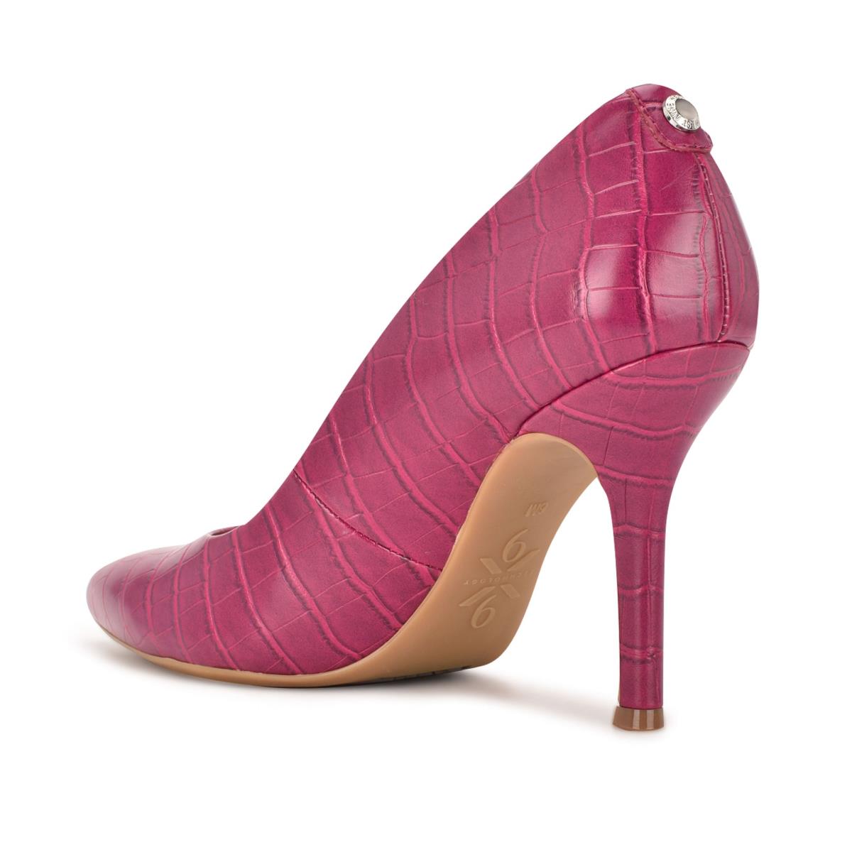 Nine West Fifth 9x9 Pointy Toe Pumps Pink | ZRNI65801