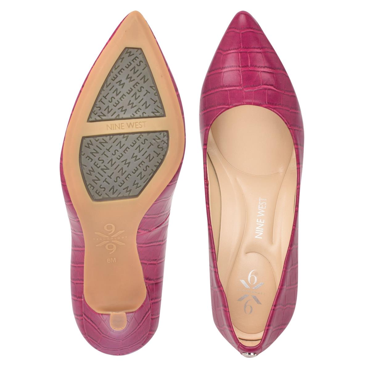 Nine West Fifth 9x9 Pointy Toe Pumps Pink | ZRNI65801