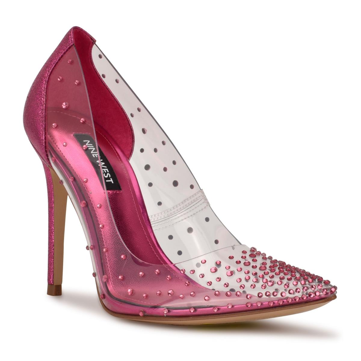 Nine West Franca Dress Pumps Pink | ZIPK05126