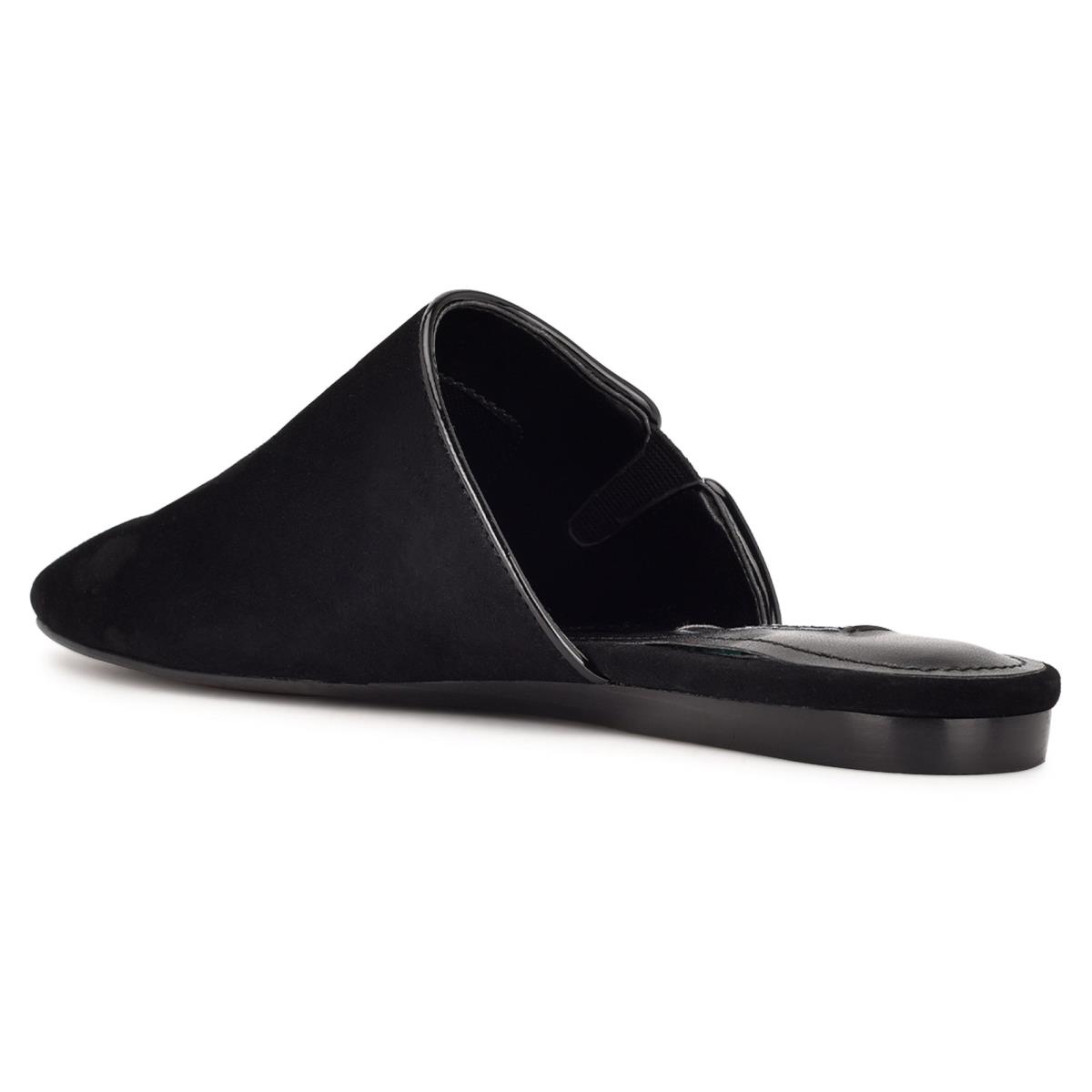 Nine West Freeda Pointy Toe Mules Black | GWBL15802